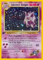 Sabrina's Gengar (Unlimited Holofoil) English - Gym Heroes [Moderately Played]