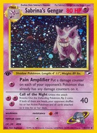 Sabrina's Gengar (Unlimited Holofoil) English - Gym Heroes [Lightly Played]