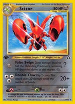 Scizor (29) (1st Edition) English - Neo Discovery [Moderately Played]