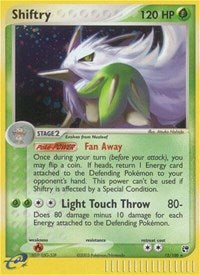 Shiftry - 12/100 (Reverse Holofoil) English - Sandstorm [Damaged]