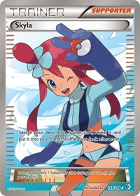 Skyla 149 Full Art English - Boundaries Crossed [Moderately Played]