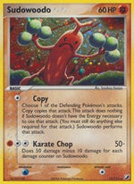 Sudowoodo English - EX Unseen Forces [Heavily Played]