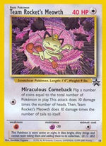 Team Rocket's Meowth (Normal) English - WoTC Promo [Lightly Played]
