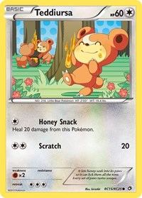 Teddiursa English - Legendary Treasures: Radiant Collection [Lightly Played]