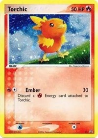 Torchic 017 EX Deck Tin English - Nintendo Promos [Lightly Played]