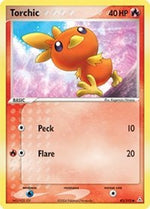 Torchic (Reverse Holofoil) English - Holon Phantoms [Heavily Played]