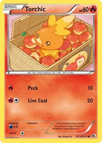 Torchic English - Legendary Treasures: Radiant Collection [Lightly Played]