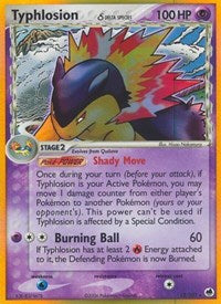 Typhlosion Delta Species English - EX Dragon Frontiers [Lightly Played]