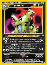 Tyranitar 31 English - Neo Discovery [Lightly Played]