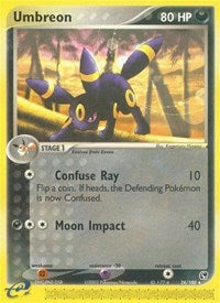 Umbreon English - EX Sandstorm [Lightly Played]