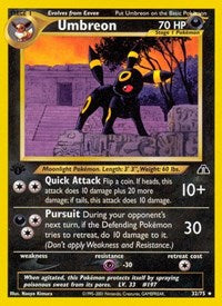 Umbreon (32) (Unlimited) English - Neo Discovery [Damaged]