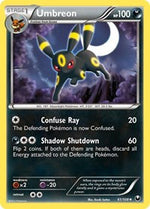 Umbreon (61) (Normal) English - Dark Explorers [Lightly Played]