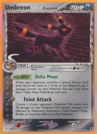 Umbreon Delta Species English - Delta Species [Heavily Played]