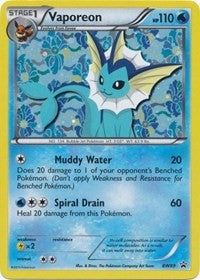 Vaporeon BW89 English - Black and White Promos [Heavily Played]