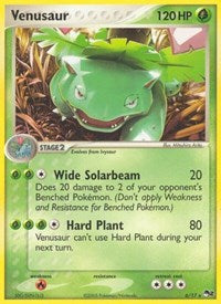 Venusaur English - POP Series 2 [Moderately Played]