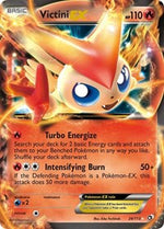 Victini EX English - Legendary Treasures [Damaged]