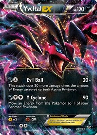 Yveltal EX English - XY Base Set [Lightly Played]