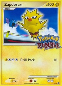 Zapdos English - Rumble [Lightly Played]