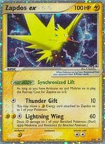 Zapdos ex 033 EX Collectors Window Tins English - Nintendo Promos [Heavily Played]