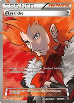 Lysandre 104 Full Art English - XY - Flashfire [Lightly Played]