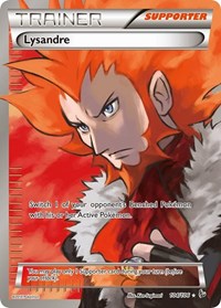 Lysandre 104 Full Art English - XY - Flashfire [Lightly Played]