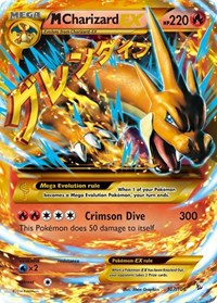 M Charizard EX Y Secret English - XY - Flashfire [PSA 9]