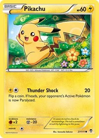 Pikachu (Reverse Holofoil) English - XY - Furious Fists [Lightly Played]