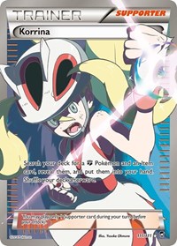 Korrina 111 Full Art English - XY - Furious Fists [Lightly Played]