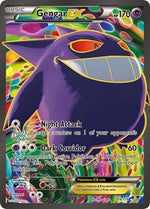 Gengar EX 114 Full Art English - XY - Phantom Forces [Damaged]