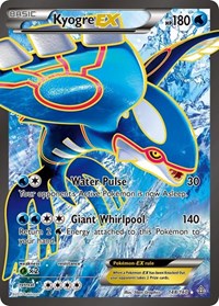 Kyogre EX 148 Full Art English - XY - Primal Clash [Lightly Played]
