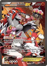 Team Magmas Groudon EX English - Double Crisis [Lightly Played]