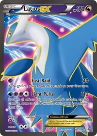 Latios EX 101 Full Art English - XY - Roaring Skies [Lightly Played]