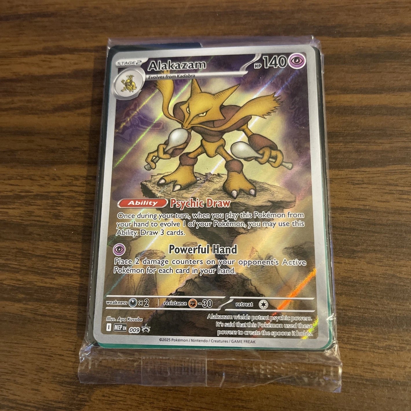 Alakazam Promo Sealed English - Promo [Near Mint]
