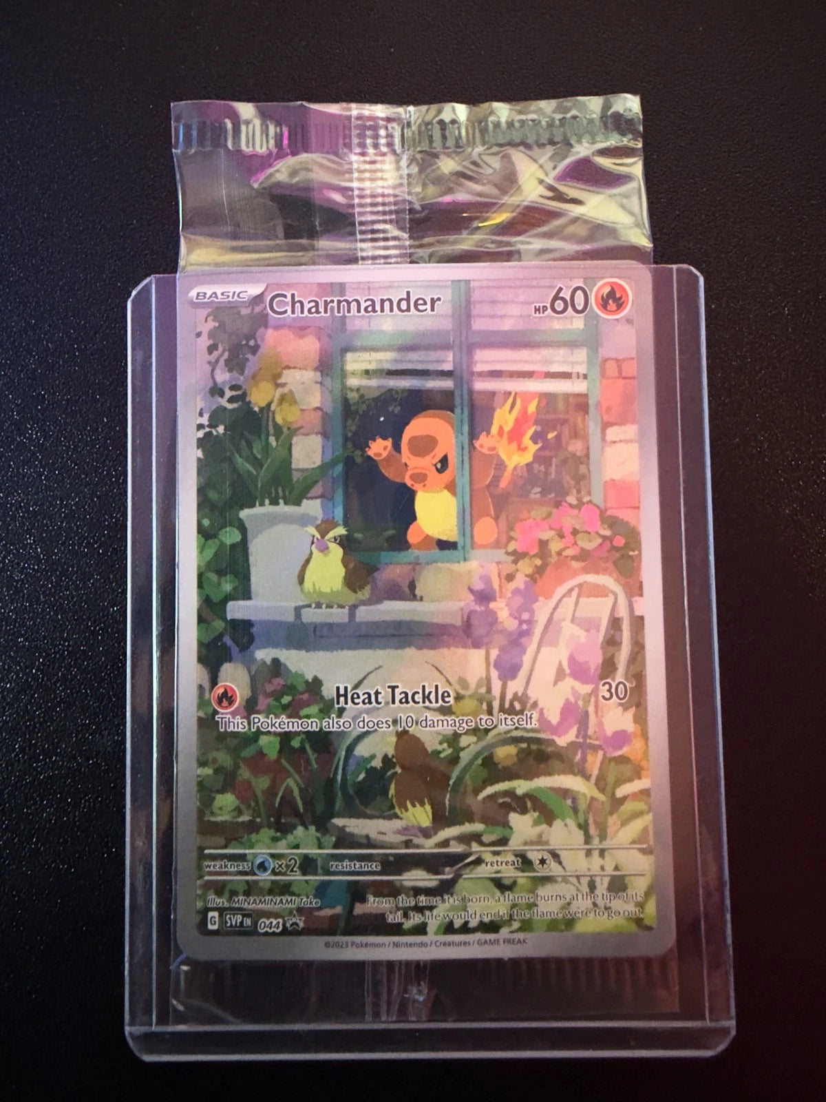 Charmander 044 SVP EN Pokemon Obsidian Flames Scarlet & Violet SEALED PROMO English - Promo [Near Mint]