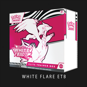 White Flare Elite Trainer Box